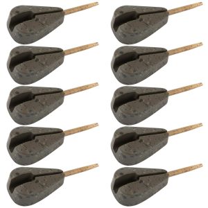 Fox Edges Impact In-line Weights Camo – 10 Karpfenbleie