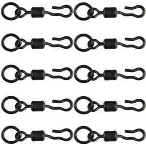 Fox Edges Kwik Change Hook Swivels – 10 Karpfenwirbel
