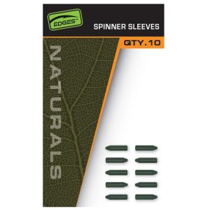 Fox Edges Naturals Spinner Sleeve – 10 Sleeves zum Karpfenangeln