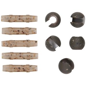 Fox Edges Tubing Tungsten Heli Bead Kit – 5 Stück Vorfachzubehör