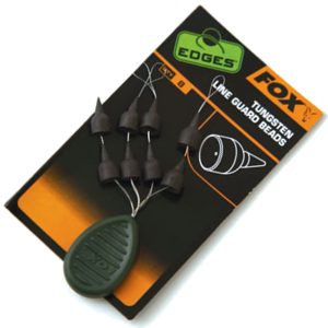 Fox Edges Tungsten Line Guard Beads – 8 Gummiperlen