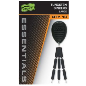Fox Edges Tungsten Sinkers Large – 10 Angelgewichte