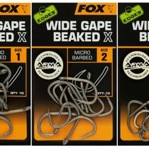 Fox Edges Wide Gape Beaked X – 10 Karpfenhaken