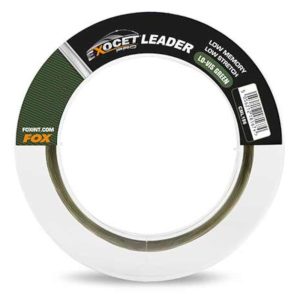 Fox Exocet Pro Low vis green Leader – 100m Vorfachschnur