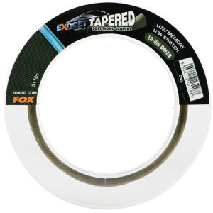 Fox Exocet Pro Tapered Leaders Low Vis Green – 3x12m Schlagschnur