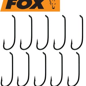 Fox Haken Series 4 Karpfenhaken Boiliehaken Boilies Pellets Angelhaken langschenklig