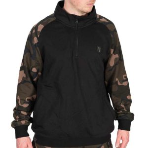 Fox LW Black / Camo QTR zip – Angelpullover