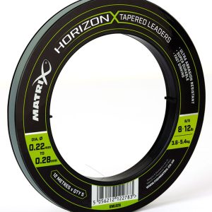 Fox Matrix Horizon X Tapered Shock Leader – 5 Vorfächer