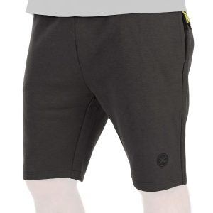 Fox Matrix Jogger Shorts Grey/Lime (Black Edition) – kurze Angelhose