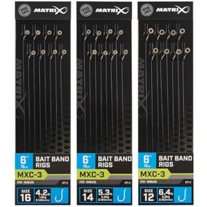 Fox Matrix MXC-3 Bait Bands Rigs 15cm – 8 Pelletrigs
