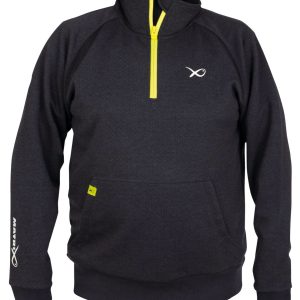 Fox Matrix Minimal Black/Marl Quarter Zip Pullover – Angelpullover