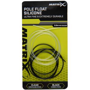 Fox Matrix Pole Silicone Black & Clear – 2x 50cm Gummischlauch
