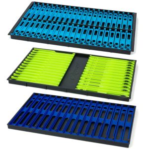 Fox Matrix Pole Winders loaded – Box mit Wickelbrettchen