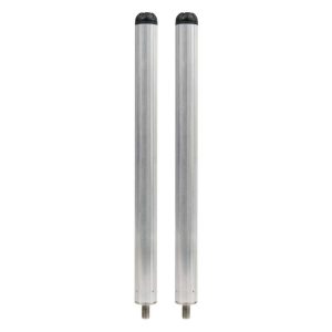 Fox Matrix Silver Leg Extensions 25mm / 300mm – 2 Beine für Sitzkiepen