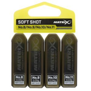 Fox Matrix Soft Shot Dispenser X5 Gr. 8, 9, 10 & 11 – Spaltbleie
