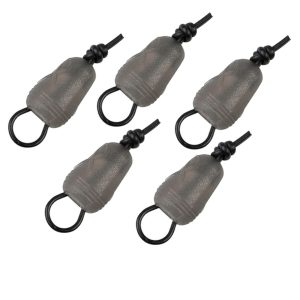 Fox Matrix Super Short Dacron Connector – 5 Gummizug Verbinder