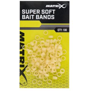 Fox Matrix Super Soft Bait Bands – 100 Köderbänder