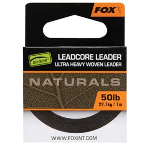 Fox Naturals Leadcore 50lb 22.7kg – 7m Vorfachschnur