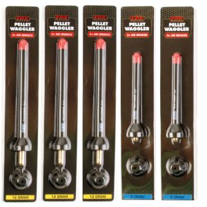 Fox Pellet Waggler Posen – 5 vorgebleite Posen mit Futterkorb zum Stippen