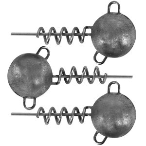 Fox Rage Corkscrew round Jig Heads – 3 Schraubkopf Jighaken