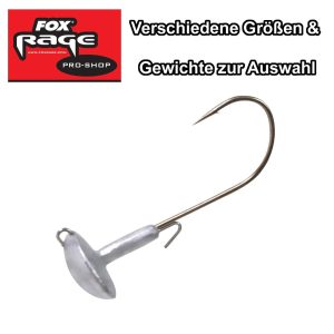 Fox Rage Jigköpfe Standup Lipstick Jigs Jighaken