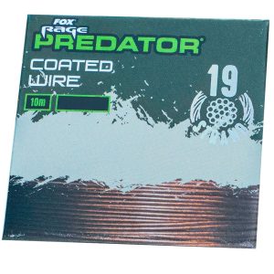 Fox Rage Predator 19-Strand Coated Wire – 10m Stahlvorfach