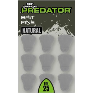 Fox Rage Predator Bait Fins Natural – 25 künstliche Fischflossen