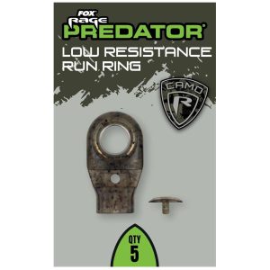 Fox Rage Predator Camo Low Resistance Run Ring – 5 Bleiclips