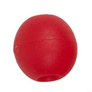 Fox Rage Predator Red Float Beads 10mm – 10 Gummiperlen