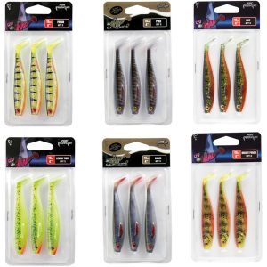 Fox Rage Pro Shad 10cm – 3 Gummifische
