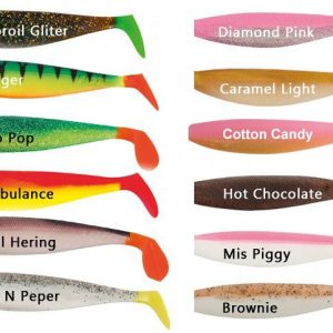 Fox Rage Pro Shad Firetails Gummifische