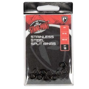 Fox Rage SP Stainless Steel Split Ring – 10 Sprengringe
