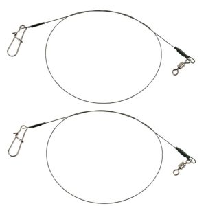 Fox Rage Strike Point 7 Strand Titanium Leader 50cm – 2 Titanvorfächer
