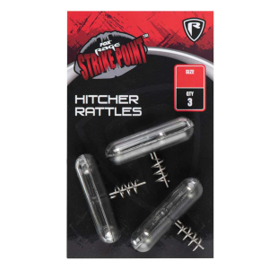 Fox Rage Strike Point Hitcher Rattle  – 3 Rasseln für Gummiköder