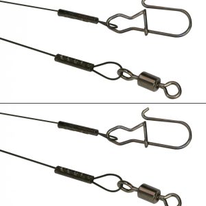 Fox Rage Surefit Titanium 1×7 Leader 20cm 34kg – 2 Titanvorfächer