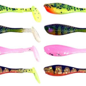 Fox Rage UV Micro fry Gummiköder 4cm – 8 Gummifische