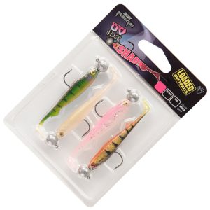 Fox Rage UV Slick Shad Loaded 7cm 5g 1/0 – 4 montierte Gummifische