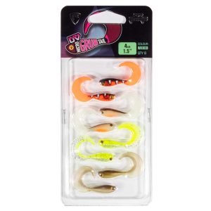 Fox Rage UV Micro Grub Mixed Pack 4cm – 8 Gummifische