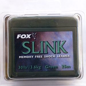 Fox Stiffrig Vorfachschnur Slink grün 25m 30 lbs