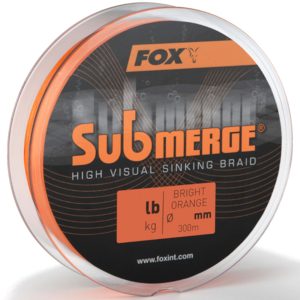 Fox Submerge high visual sinking braid orange – 300m Karpfenschnur