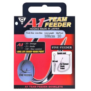 Gamakatsu A1 Team Feeder Fine Feeder Booklet 100cm – 10 Angelhaken