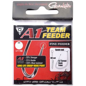 Gamakatsu A1 Team Feeder Hooks Fine Feeder – 15 Feederhaken