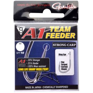 Gamakatsu A1 Team Feeder Hooks Strong Carp – 10 Feederhaken