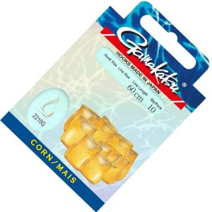 Gamakatsu Corn LS-2210 Haken 60cm – 10 gebundene Maishaken