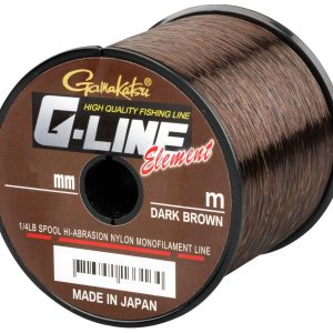 Gamakatsu G-Line Element Dark Brown 0,24mm 4,1kg – 2270m Angelschnur