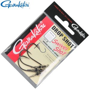 Gamakatsu Hook Swivel Shot – 3 Dropshot Angelhaken