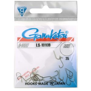 Gamakatsu LS-1010B Hooks Bronzefarben – 25 Angelhaken
