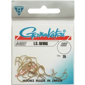Gamakatsu LS-1810G Hooks Goldfarben – 25 Friedfischhaken
