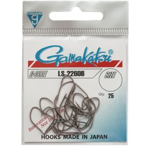Gamakatsu LS-2260B Hooks Bronzefarben – 25 Angelhaken