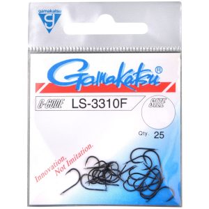 Gamakatsu LS-3310 Hooks NS Black – 25 Angelhaken